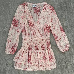 NWOT Princess Polly Altona Floral Sheer Mini Dress